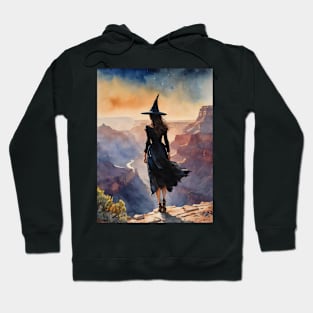 A Witch at The Grand Canyon Hoodie